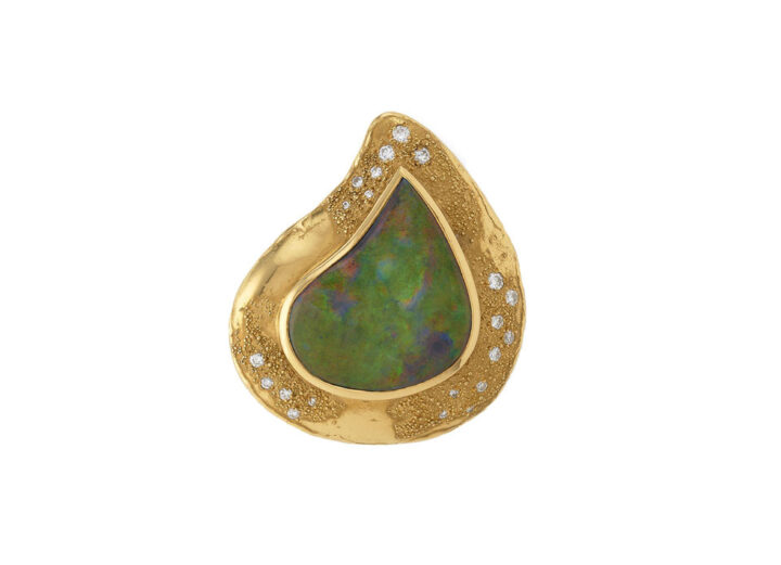 Black Opal Pin