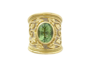 Green-tourmaline-Tapered-templar-ring-TTL25460 Green-tourmaline-Tapered-templar-ring-TTL25460