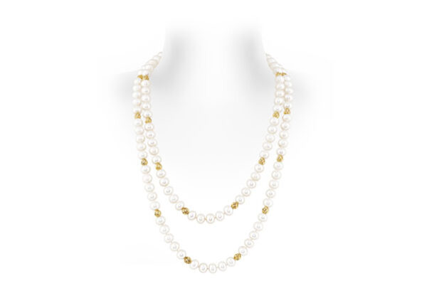Pearl & Gold Necklace
