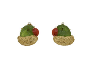 Peridot-parrot-earrings-in-nests-with-diamonds-EMS26532
