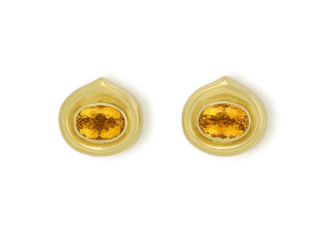Yellow Beryl Earrings