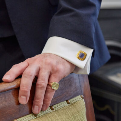 Chalcedony Cufflinks