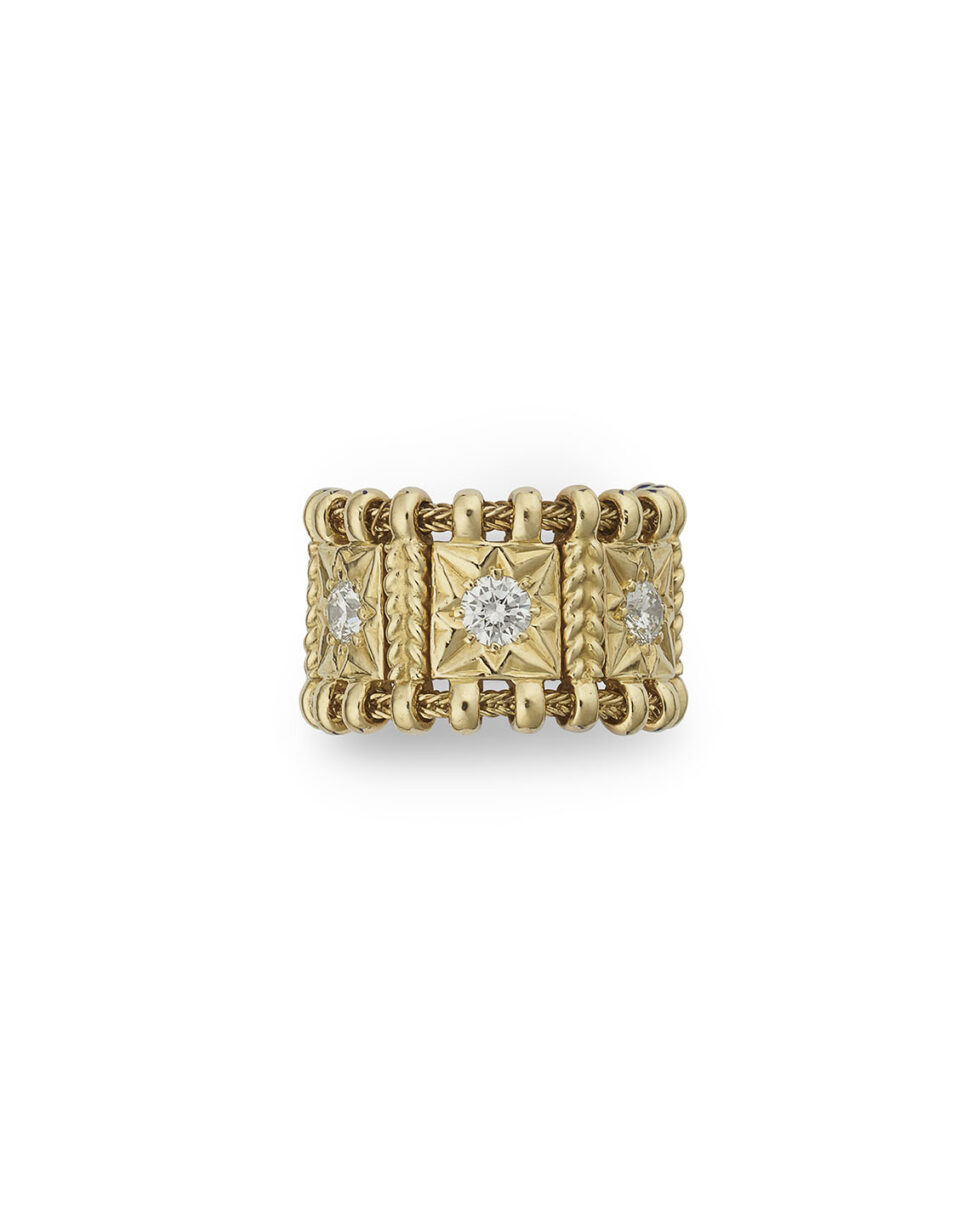 Diamond Agincourt Ring