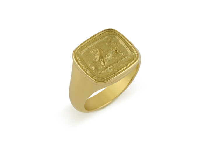 Lion Signet Ring