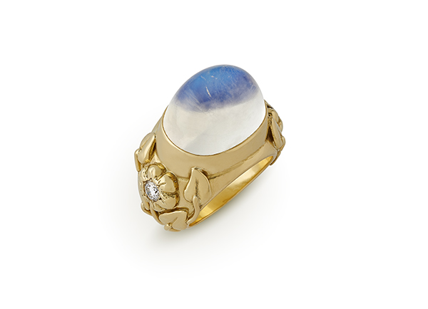 The Telegraph Luxury features the rainbow moonstone