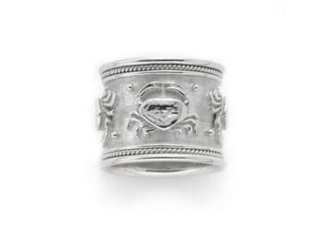 Cancer Zodiac Band Ring