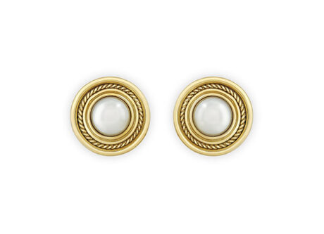 Pearl Stud Earrings
