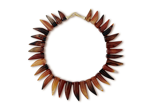 Natural Agate Claw Necklace