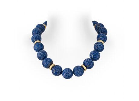 Lapis Lazuli and Gold Necklace