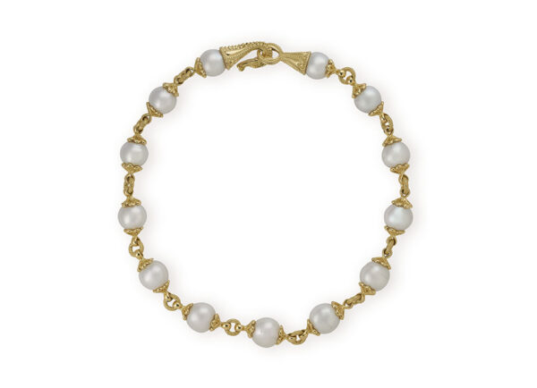 South Sea Cultured Pearl Necklace with Dragon Clasp