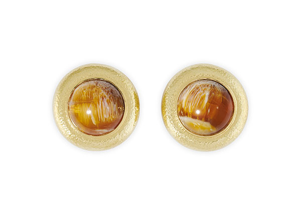 Honey Opal Earrings