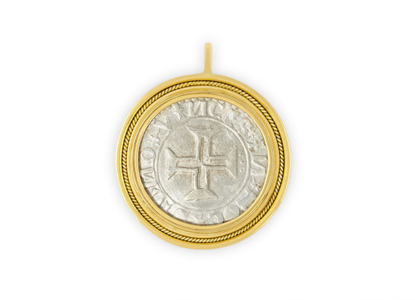 The Templar Coin Pendant