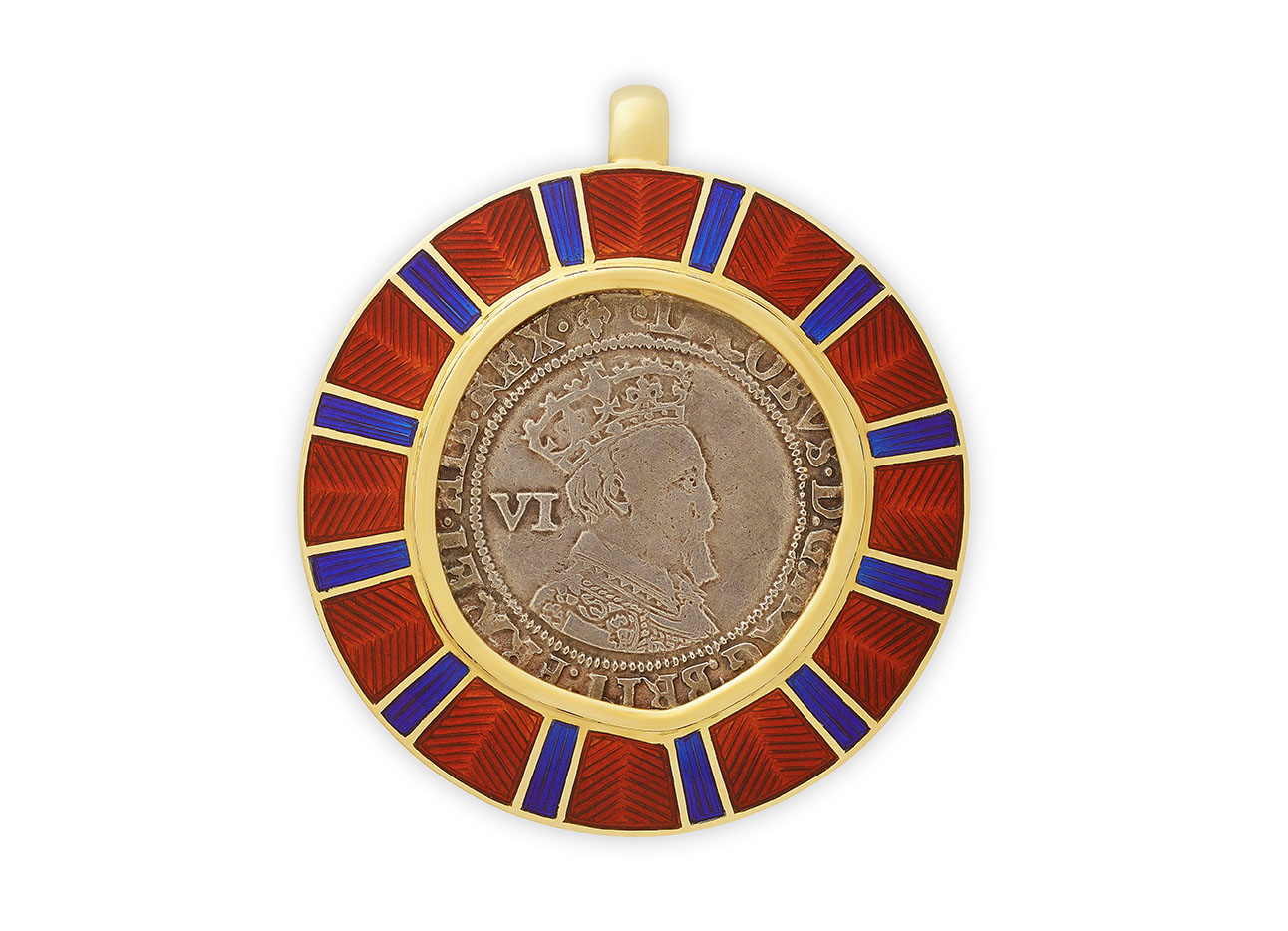 King James 1st Coin Pendant