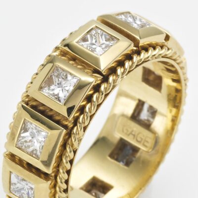 Princess Cut Diamond Eternity Ring