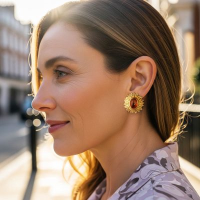 The "Sunflower" Earrings